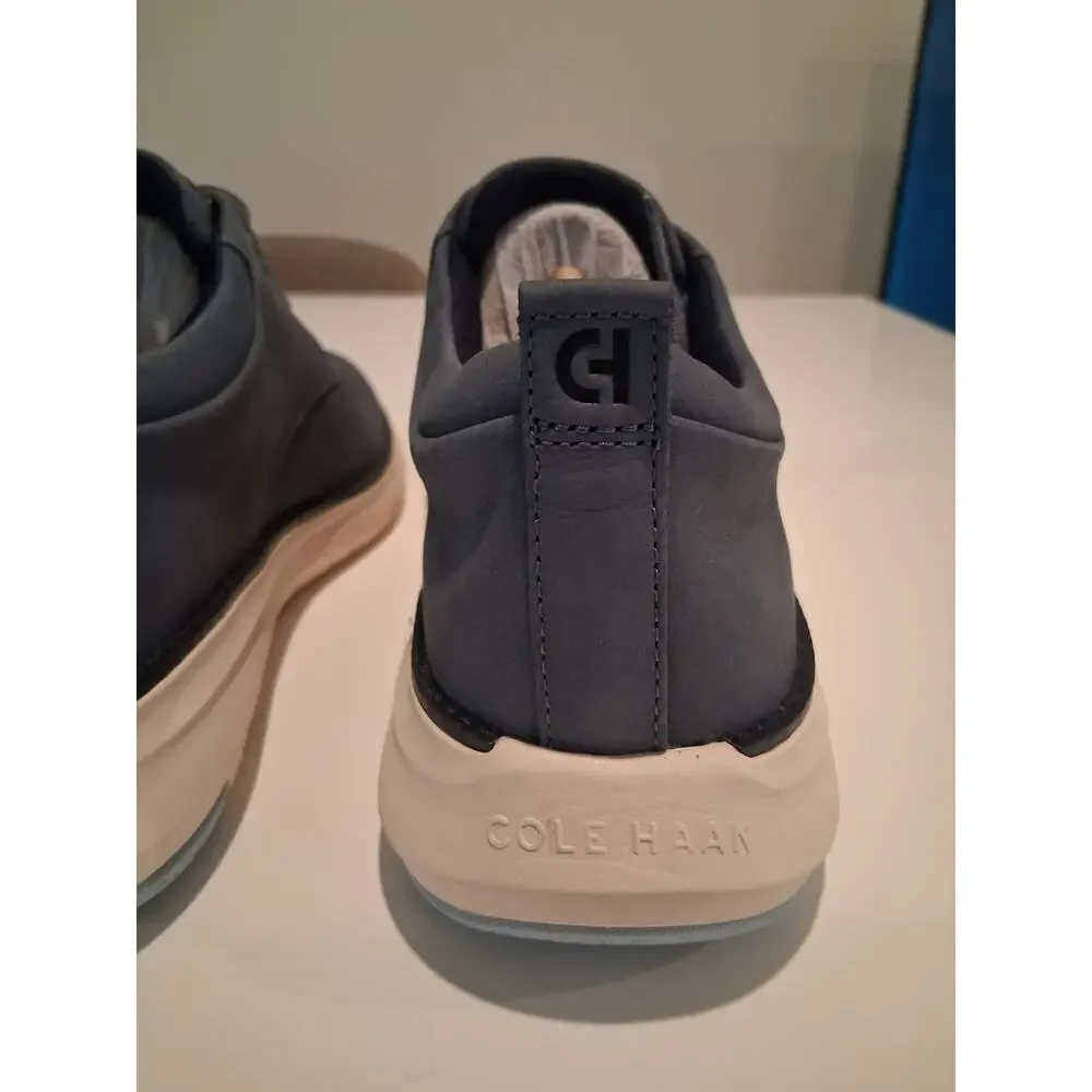 Cole Haan Grand Atlantic Mens Oxford Shoes Navy Blue Nubuck Size 10M C41662